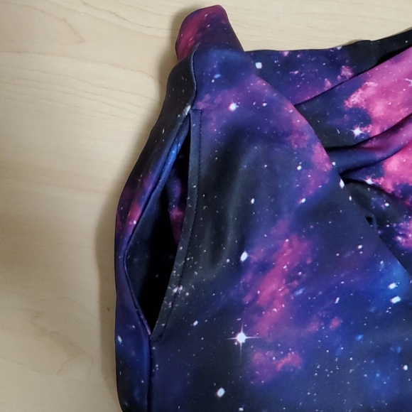 Galaxy scuba circle skirt - Picture 2 of 3